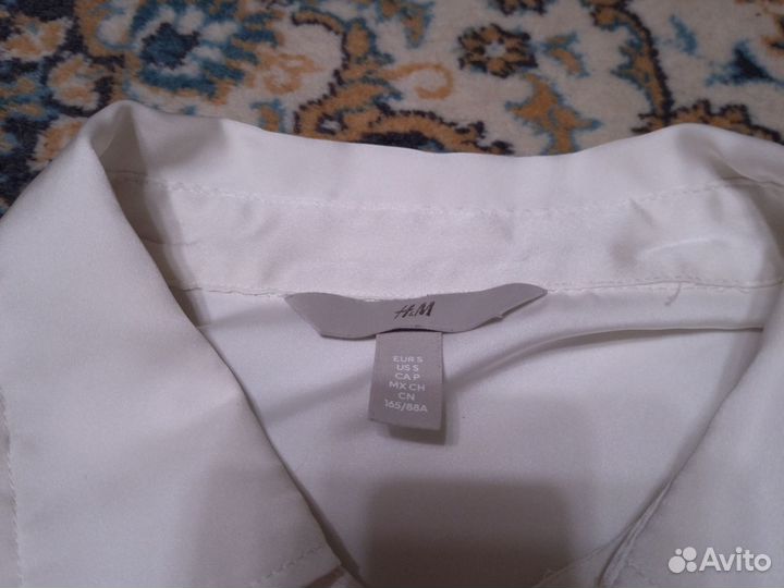 Белоснежная блузка HM