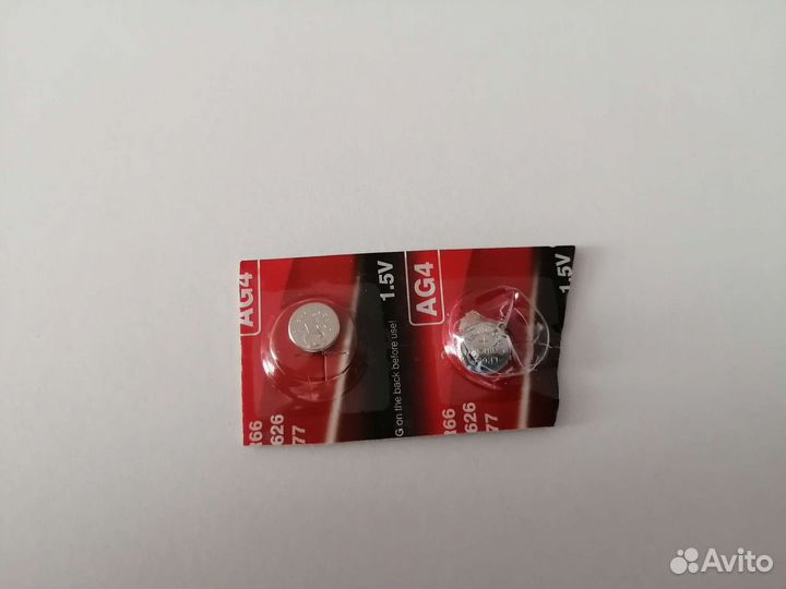 Батарейка AG4 две штуки