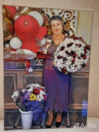 Алмазная мозаика по фото - производство