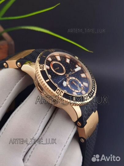 Шикарные нардины мужские часы Ulysse Nardin Maxi