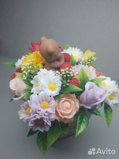 Букет из мыла