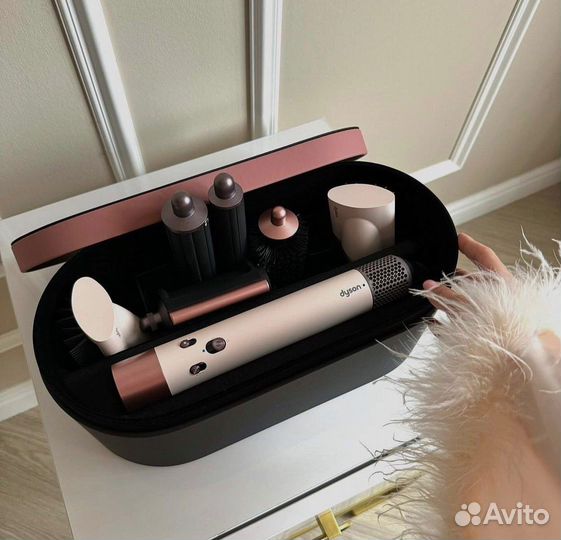 Стайлер Dyson airwrap complete long ceramic pink