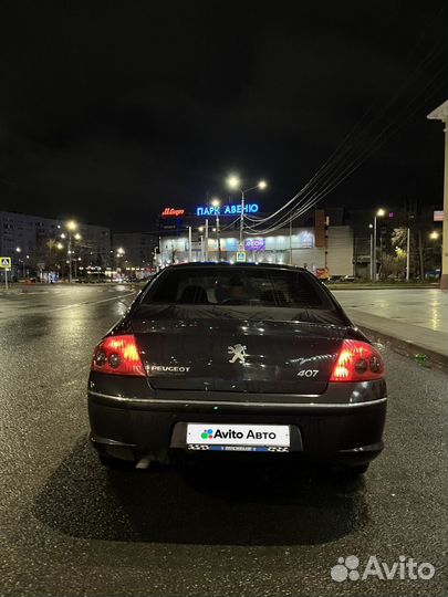 Peugeot 407 2.0 AT, 2008, 220 000 км