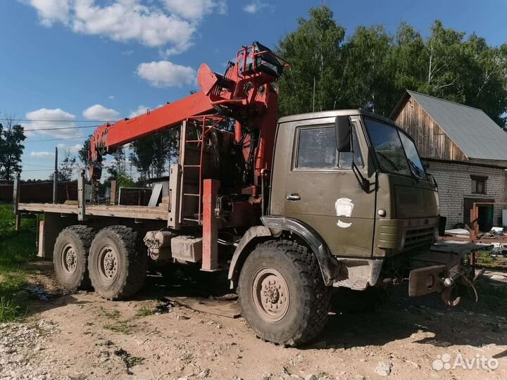 Манипулятор Камаз-вездеход