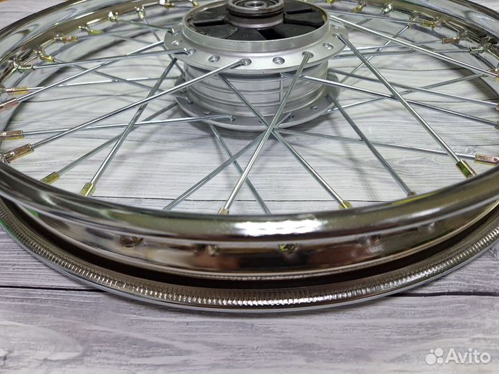 Задний диск на мопед Альфа спицованный