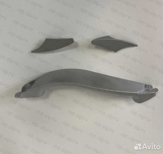 Ручка Атлант Новая Волна в боре серебристая