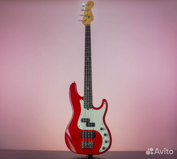 Fender Deluxe Precision Bass Crimson Red 2000 USA