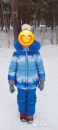 Зимний костюм Кико для девочки 122-128 см