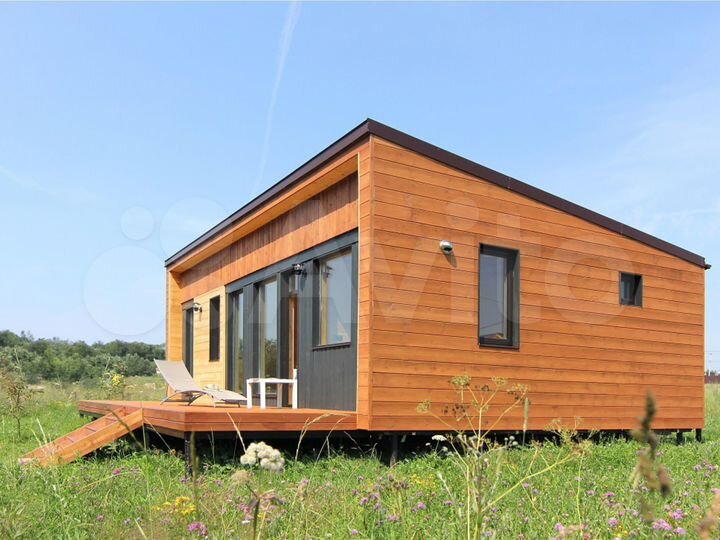 Дом 45,4 м² на участке 6 сот.