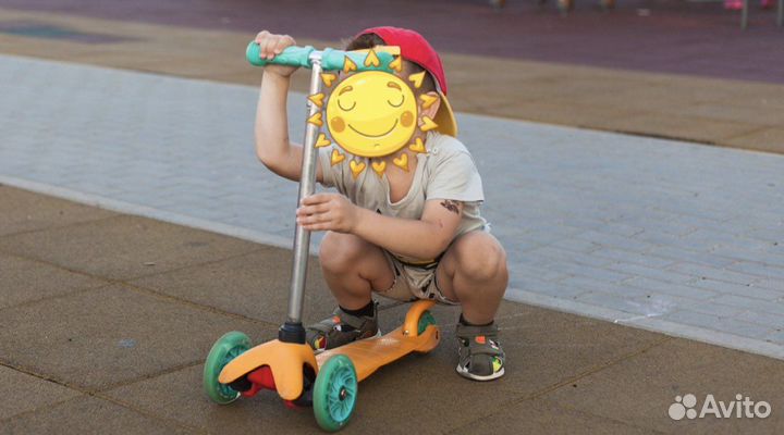 Самокат детский трехколесный kreiss