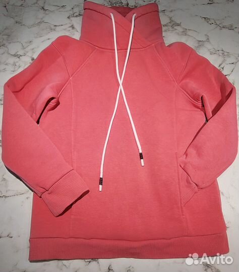 Теплый костюм для девочки с начесом, 122-135см