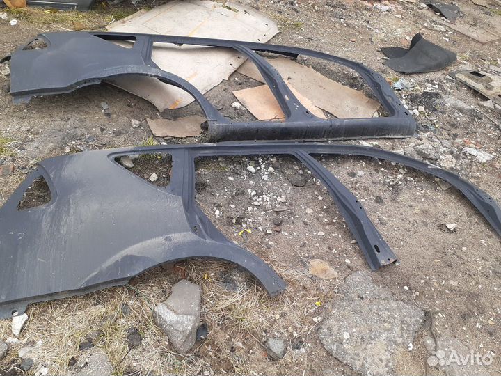 Боковина кузова, порог SsangYong Rexton