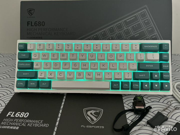 Новая игровая клавиатура FL680