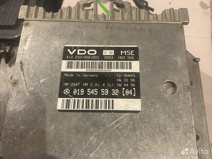 Эбу 111 мотор Мерседес 210