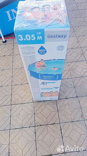 Каркасный бассейн bestway