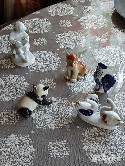 Фарфоровые статуэтки лфз и др