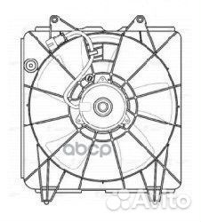 Э/вентилятор кондиц. для а/м Honda Civic 4D (06)
