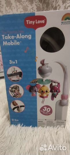 Детский мобиль в кроватку Tiny love