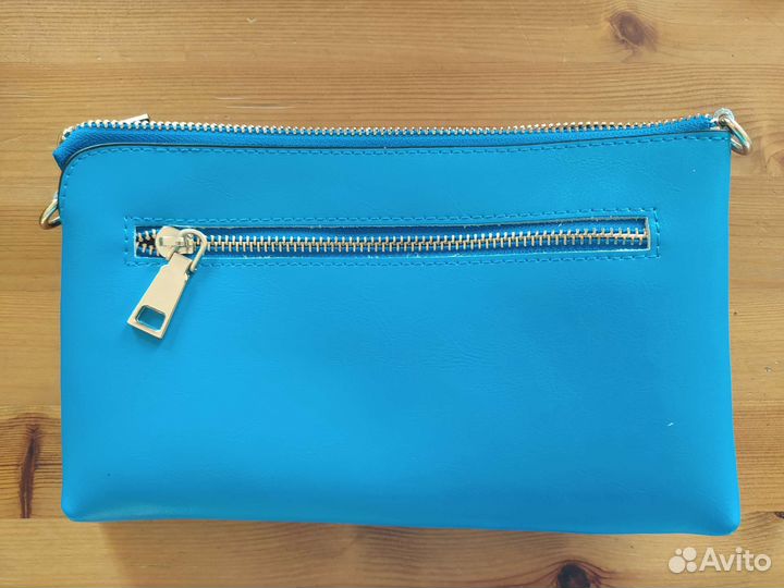 Сумка клатч натуральная кожа новый
