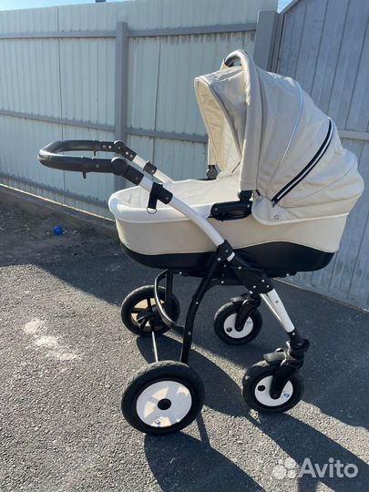 Коляска 2 в 1 эко кожа