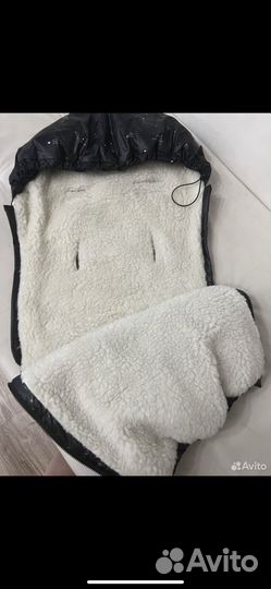 Зимний конверт в коляску