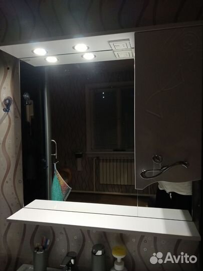 Зеркало в ванную с подсветкой бу