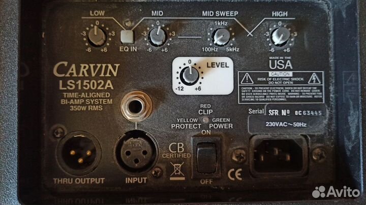 Активные акустические колонки 2шт Сarvin USA 350вт