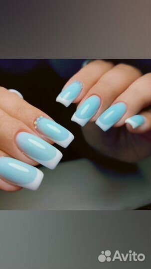 Наращивание, гель-лак, педикюр