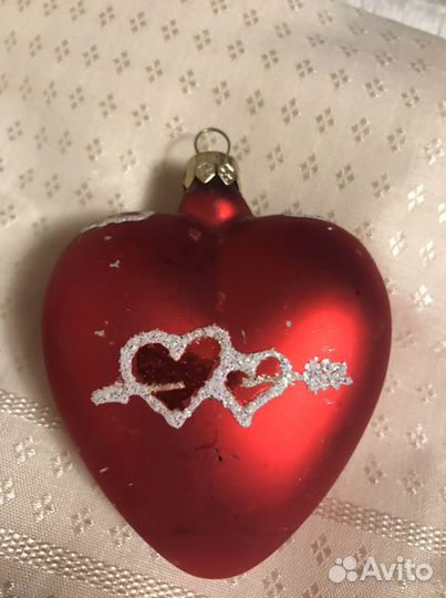 Елочная игрушка Сердце