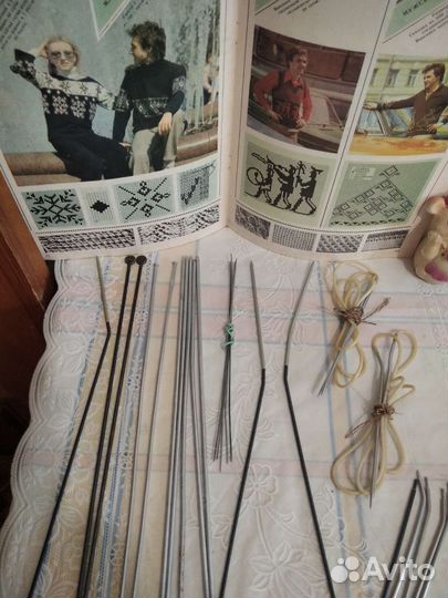 Ниткодержатель, спицы для вязания, СССР