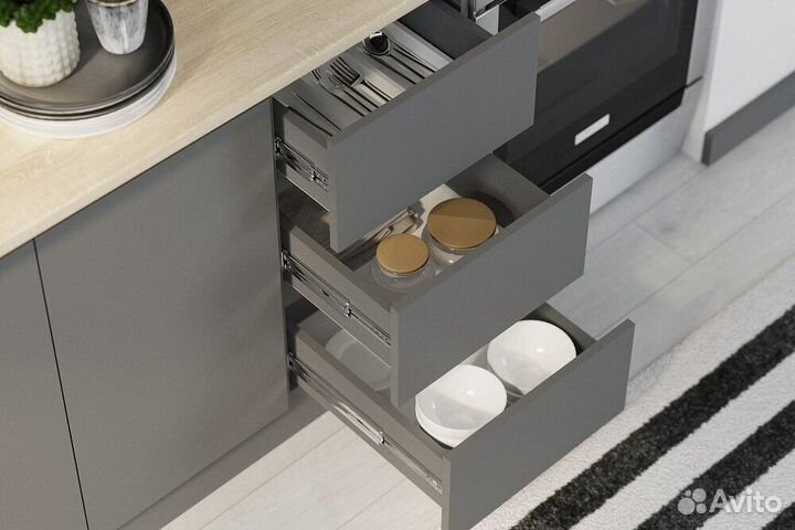 Кухонный гарнитур 2м готовый современный от склада