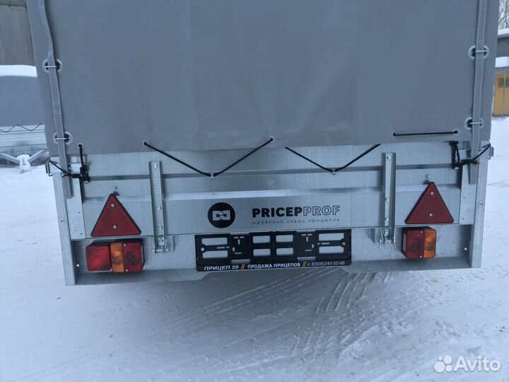 Прицеп 2,5х1,3 усиленный с Аэротентом