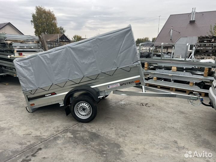 Прицеп 2.60х1.35 Спутник Pro тент 1100мм
