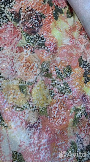 Ткань пайетки