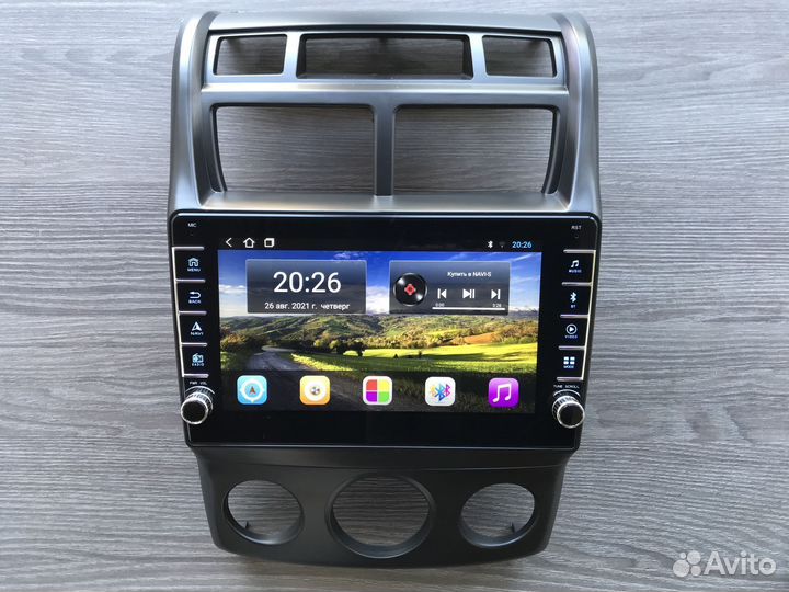 Магнитола Kia Sportage + физические кнопки