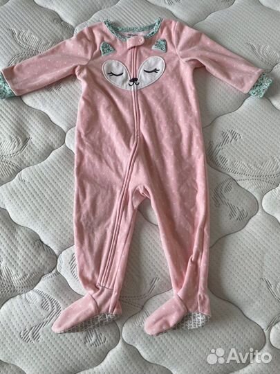 Комбинезон carters тонкий флис 18М
