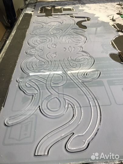 Резка и фрезеровка на станке чпу пвх,акрила,фанера