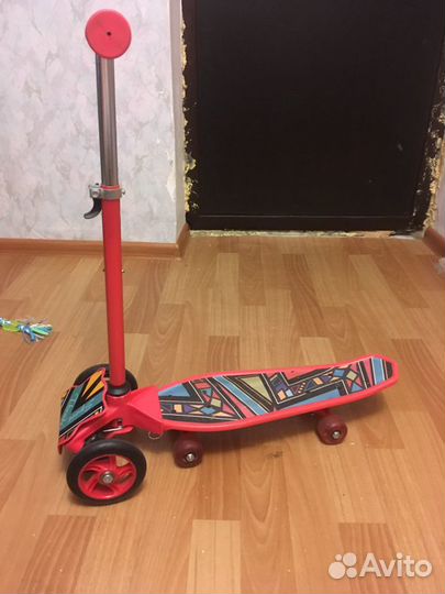 2 в 1 самокат скейт