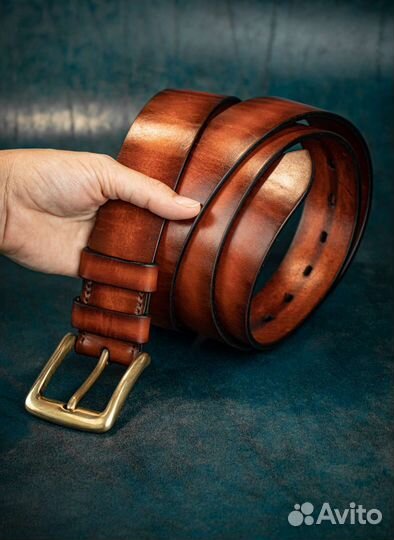 Ремень мужской натуральная кожа