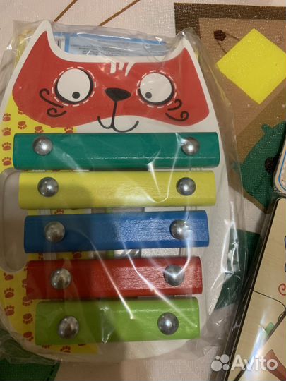 Развивающие игрушки пакетом сортер пирамидка