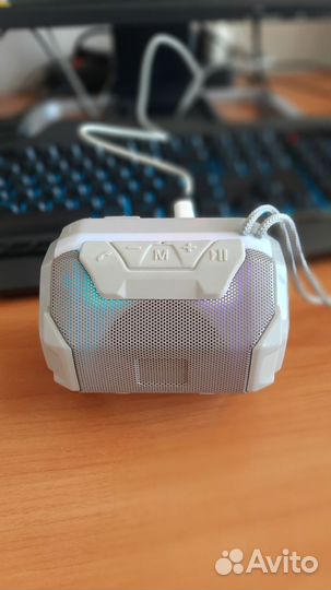 Портативная Bluetooth колонка T&G с подсветкой