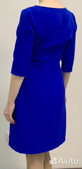 Платье женское синее 44 размер