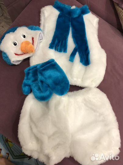 Костюм снеговика
