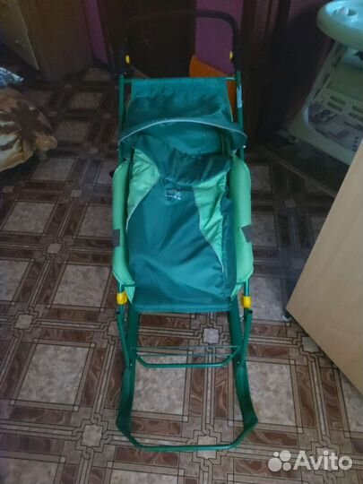 Коляска санки