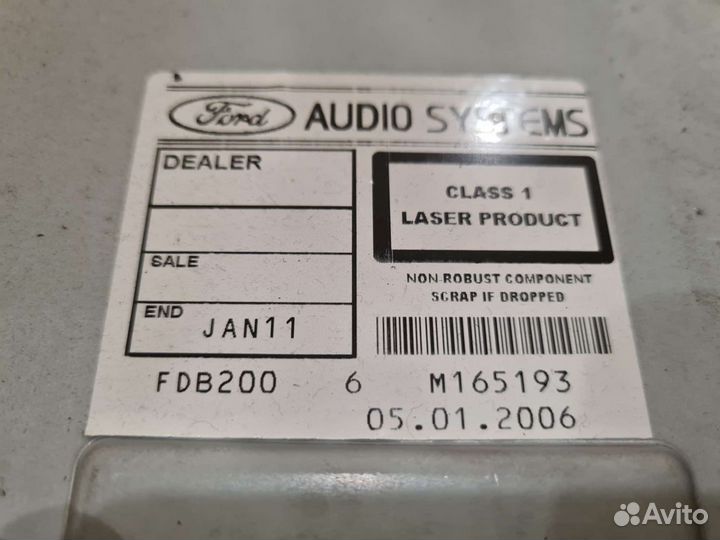 Магнитола Ford C-Max