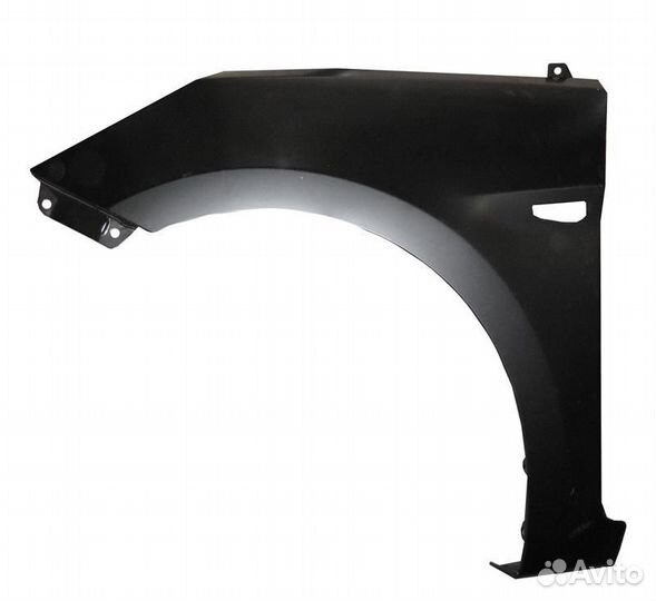 Крыло левое неокрашенное Hyundai solaris 11-17