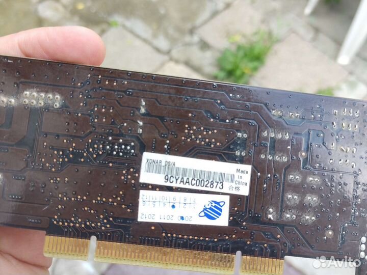 Звуковая карта xonar ds