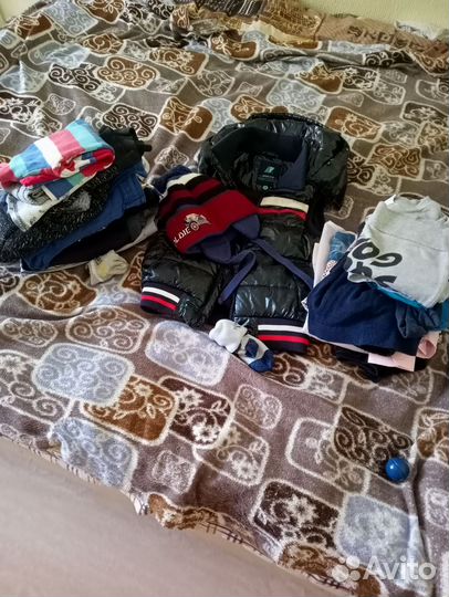 Детские вещи пакетом на мальчика 2-3 года