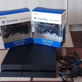 Sony playstation 4 2 новых джойстика