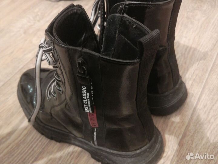 Ботинки демисезонные для девочки 36